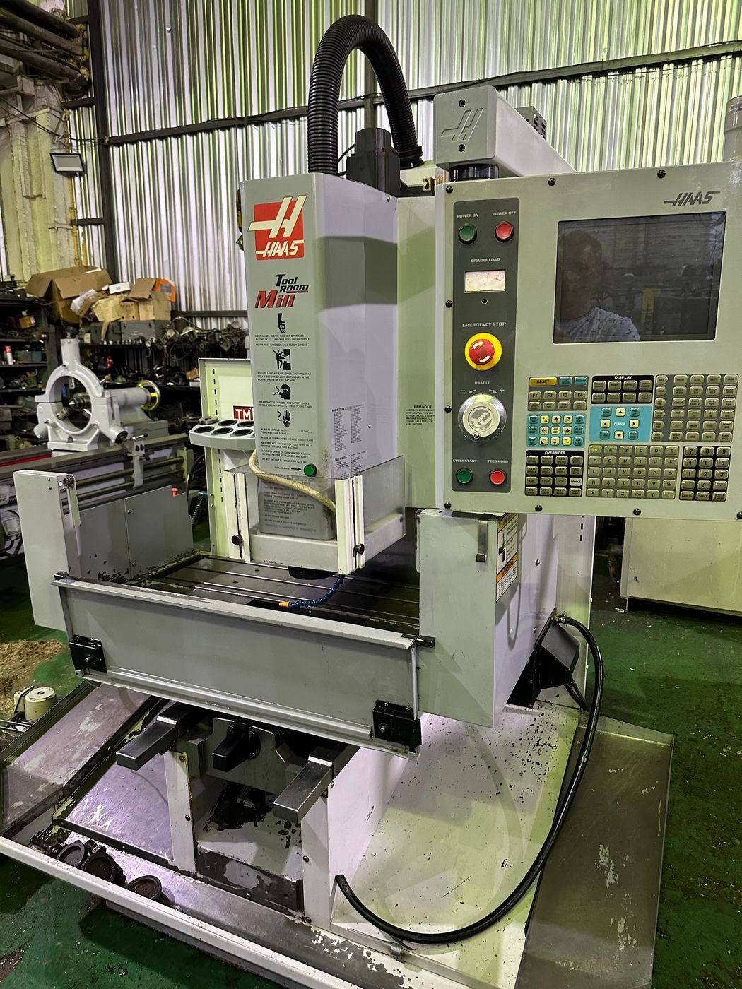 Haas Tool Room Mill in the Habibco United machine shop